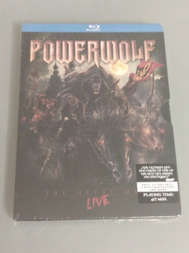 Powerwolf The Metal Mass Cd+bluray Nuevo