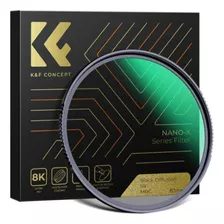 Filtro K&f Concept 58mm Black Mist 1/4 Nano Series 
