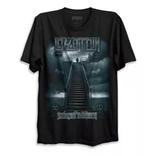 Camiseta Banda Led Zeppelin Stairway To Heaven Bomber Rock