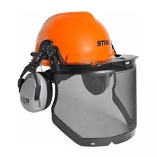 Capacete Florestal Epi Stihl Laranja Operador Roçadeira Orig