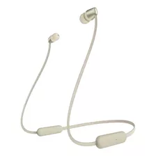 Fone De Ouvido In-ear Sem Fio Sony Wi-c310 Gold