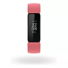 Smartband Fitbit Inspire 2 Caja De Plástico Black, Malla Desert Rose De Elastómero Fb418