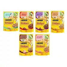 Kit Friskies Ao Molho 85 Gr - 6 Sabores