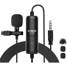 Synco Lapel Mic Professional, Lav S6e Omnidireccional Con...