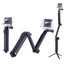 Bastão Monopod Retrátil Gopro Hero 5 4 3 3+ Tripe 3 Way Nf 