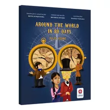 Around The World In 80 Days, De Verne, Jules. Editora Estrela Cultural Ltda., Capa Mole Em Inglês, 2021