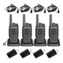 6 Pcs Radios Walkie Talkies Retevis Con Audfonos Cargador