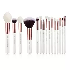 Maquillaje Jessup Marca 15pcs Blanco Perla - De Rose Gold Pr