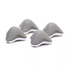 Mini Punteras Premium De Silicona X8 Unidades - Baby Innovation Color Gris