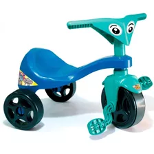 Triciclo Azul Omotokinha Criança Velotrol Infantil Carrinho
