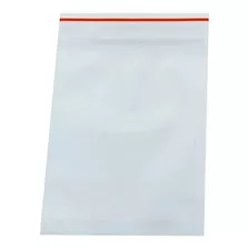 Saco Saquinho Zip Lock Hermético 20 X 14 Cm 100 Un Plastico