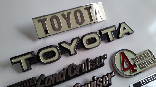 Toyota Land Cruiser Fj40/43 Emblemas Y Calcomanas Foto 2