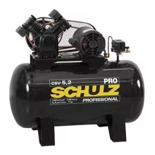 Compresor 100l 1hp Monofásico Linea Pro Schulz 147 Lts/m - S