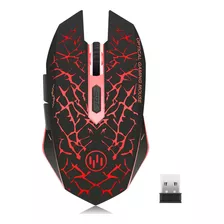 Mouse Gamer : Tenmos K6 Sin Cable Recargable Silent Led Opt