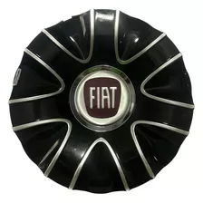 4 Calotas Mangels Motore Preta C/e Fiat Vermelho 9261 Aro 14