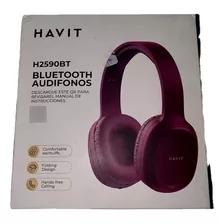 Audífonos Gamer Havit Bluetooth H2590btbr Rojo On Ear