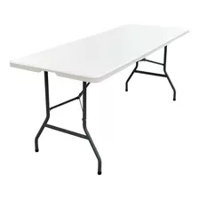 Mesa Plegable De Plástico Styrka Tipo Portafolio 1.80m