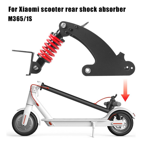 Amortiguador Trasero Para Xiaomi M365/1s E- Scooter Shock Ab Foto 4