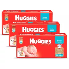 Pañales Huggies Supreme Care Rn