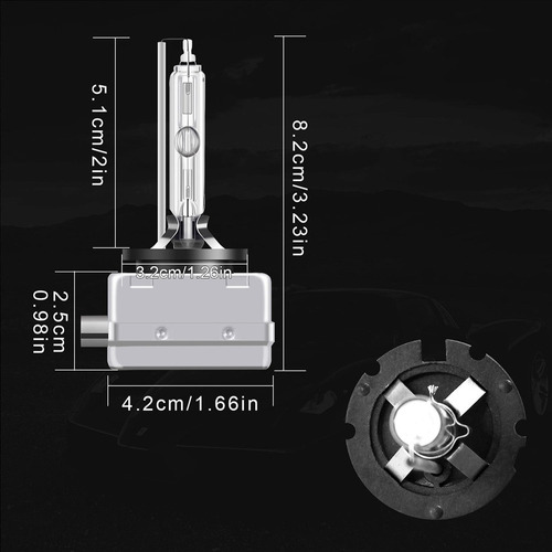 Bombilla De Xenn D3s Hid Para Audi Bmw Mercedes Lincoln Foto 4