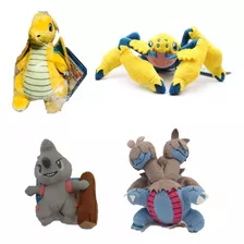 Peluches Pokemon - Dragonite, Galvantula, Timburr Y Zweilous