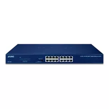 Planet Gsw-1601 - Switch Gigabit 16 Puertos Rackeable