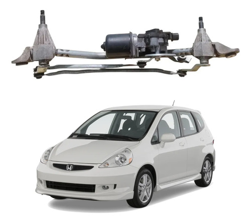 Máquina Limpador Parabrisa Honda Fit 2004 2008