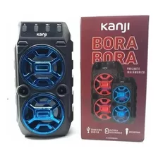 Parlante Bora Portátil Inalámbrico C/bluetooth Luz Led Kanji