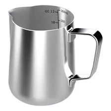 Jarra Leiteira Pitcher Aço Inox 350ml Barista Café Cafeteria