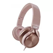 Diadema Acteck On-ear Con Micrófono Metálicos Rosa Mb-02011