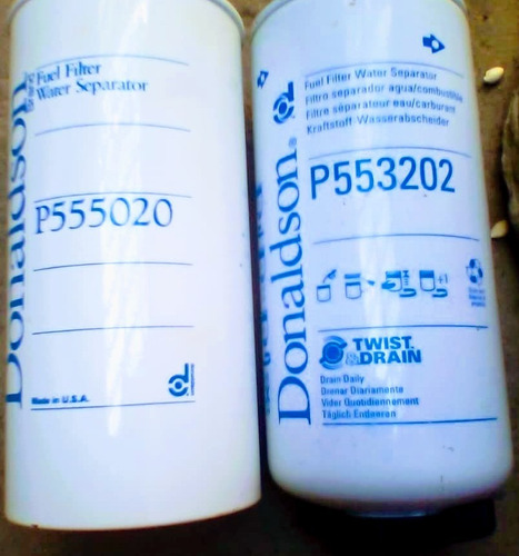 Filtro Separador De Agua Y Aceite Donaldson 555020  Y 553202