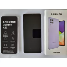 Smartphone Galaxy A22 Tela 6.4 128gb 4gb Ram Violeta Samsung