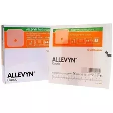 Kit C/ 10 Allevyn Curativo P/ Traqueostomia 9cmx9cm Original