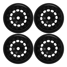 Aro De Roda Rc Beadlock 4 Peças, Aros De 1,0 Polegadas, 12 F