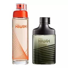 Kaiak Clássico Fem + Kaiak Urbe Masc Natura - 100ml Kit C/2