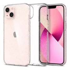 Funda Para iPhone 13 6.1 Pc Tpu Transparente Brillos