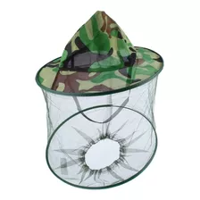 Chapeu Mosquiteiro Camuflado Pronta Entrega