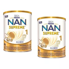 Kit Com 2 Fórmula Infantil Sem Glúten Nestlé Nan Supreme 1