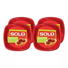 Solo Cup Company Platos De Plastico, Platos Red Party De 10