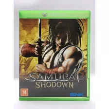Samurai Shodown Xbox One Usado Original Mídia Física