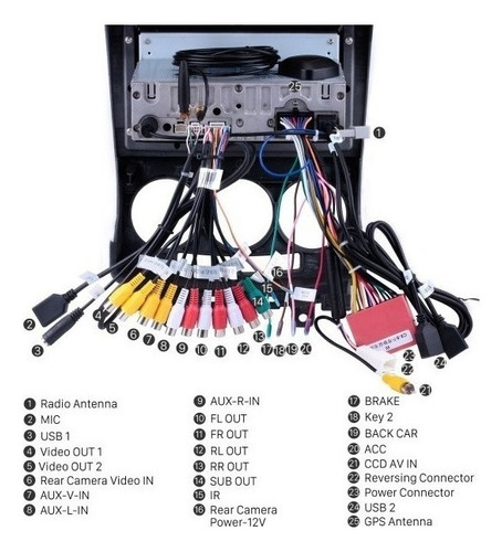 Android Mazda 5 2007-2011 Gps Wifi Bluetooth Touch Usb Radio Foto 5