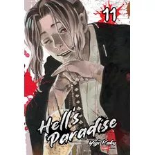 Hell's Paradise: Capa Cartão, De Yuji Kaku. Série Hell's Paradise, Vol. 11. Editora Panini Brasil Ltda, Capa Mole, Edição 11 Em Português, 2023