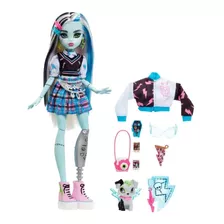 Boneca Monster High Frankie Stein Luxo Pet Magico Ed 2023
