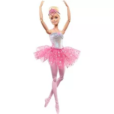 Boneca Barbie Bailarina Com Luzes Brilhantes Luxo Mattel
