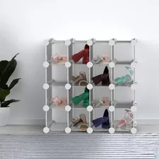 Lavish Home - Organizador De Zapatos De Plastico Modular De