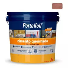 Cimento Queimado Portokoll 5kg Cor - Terracota