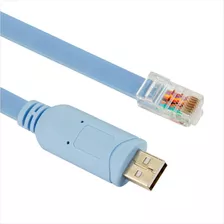 Cable Consola Cisco Usb Rj45, Chipset Ch340, Largo 1.8m