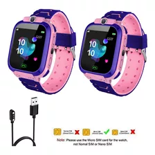 Reloj Inteligente Con Pantalla Táctil Y Gps Para Niños, 2 Un