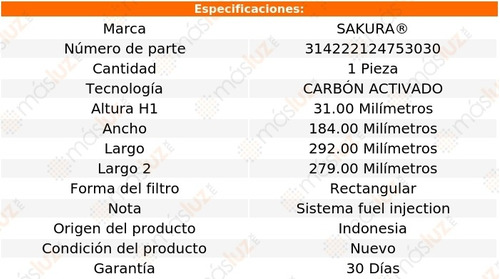 Filtro Aire Acondicionado Carb Act Lr2 2.0l 4 Cil 13/15 Foto 3