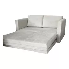 Sofa Sillon Cama De 2 Plazas En Chenille -c